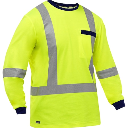 Bisley ANSI Type R Class 3 Long Sleeve Shirt with X-Back 313M6118X-Y/3X