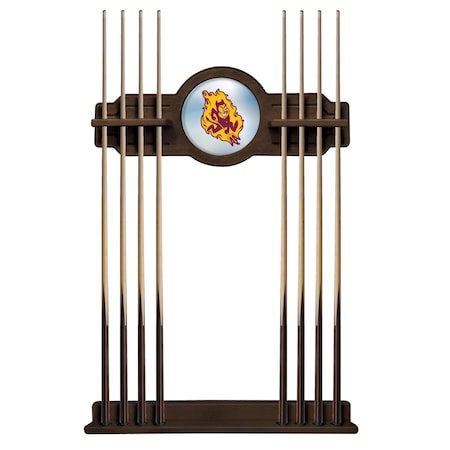Holland Bar Stool Co Arizona State Cue Rack in Navajo Finish, Sparky Logo CueNavArizSt-S