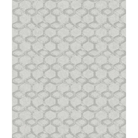A-Street Prints Besi Platinum Tiled Wallpaper 2976-86537