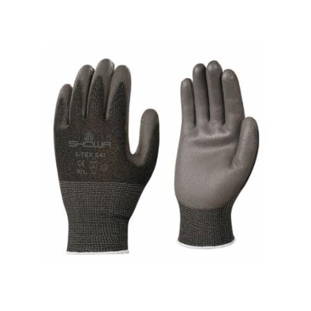 Showa 541 HPPE Polyurethane Coated Gloves, X-Large, Gray 845-541-XL