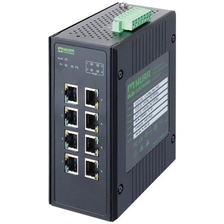 Murrelektronik Ethernet Switch, IP20, 1000 mbps 58192