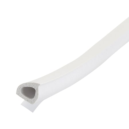 M-D Building Products 3/8 in. x 3/8 in. x 17 ft. White Premium Silicone Rubber PLATINUM Window Seal for Ex-Large Gaps 43846