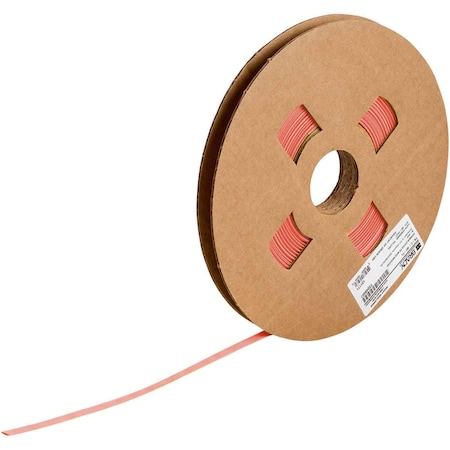 Brady PermaSleeve Heat Shrink Wire and Cable Continuous Labels for 3 in. Core Printers, 1/8 in. Dia Orange PS-C-125-OR