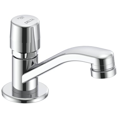Delta Commercial 86T: Single Hole Metering Faucet 86T1194