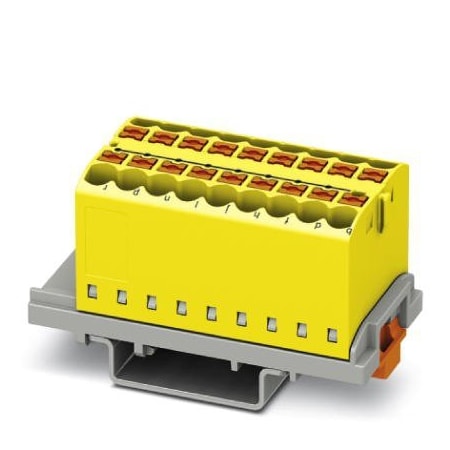 Phoenix Contact PTFIX 18X2 5-NS35 YE Distribution block 3273050