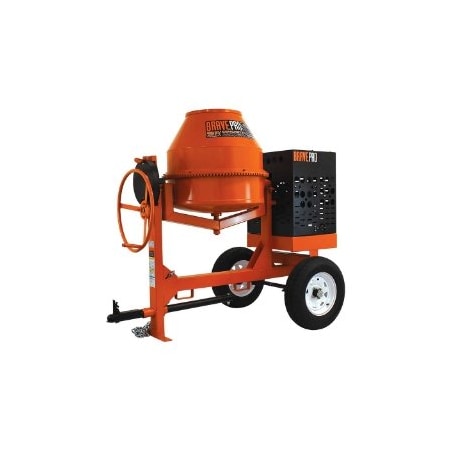 Brave Concrete Mixer, 9 Cu. Ft. Steel Drum, Honda GX270 BRPCM109H
