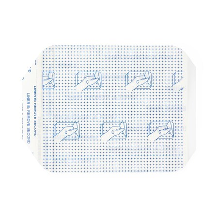 Medline SureSite Matrix Transparent Film Dressing, 4in x 4.5in, 50PK MSC2204