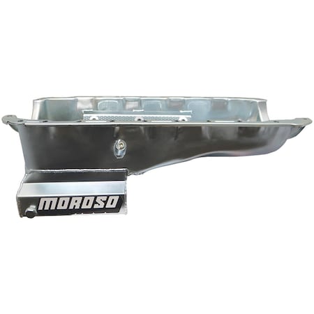 Moroso 20416 Big Block Chevy 6 qt. Steel Oil Pan Gen IV GM A-Body Cars MOR20416