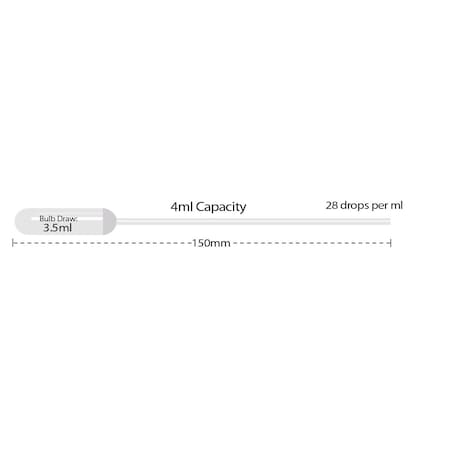 Mtc Bio 4mL Capacity, Individually Wrap, 500PK P4133-11