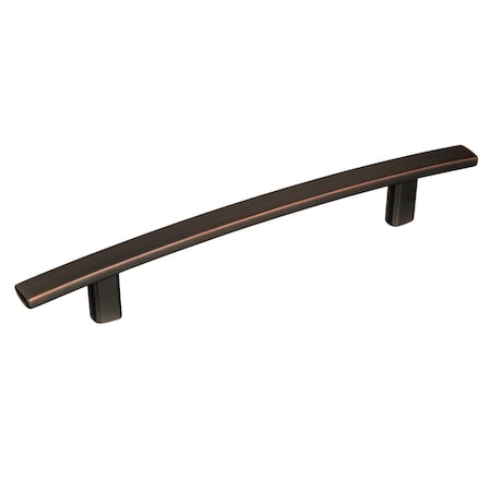 Amerock Cyprus 5-1/16 inch (128mm) Center-to-Center Oil-Rubbed Bronze Cabinet Pull, 10PK 10VMP9362ORB