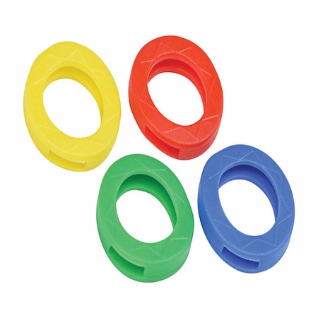 Hillman 7/8 in. D Plastic Assorted Key Bands 701714