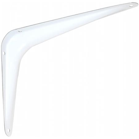 Stanley 6in. X 8in. White Utility Shelf Brackets 218891
