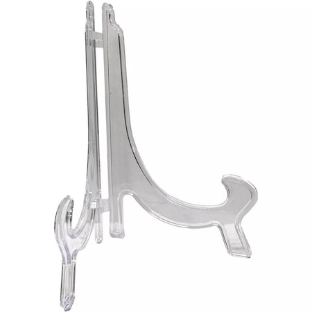 Tripar 8 In. to 10-1/2 In. 90 Degree Clear Acrylic Plate Stand 32-0209