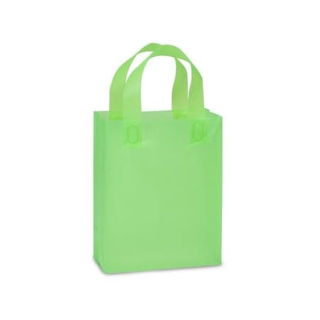 Nashville Wraps Key Lime Plastic Gift Bags, Cub 8x4x10, 3 mil, 200PK BCKLP
