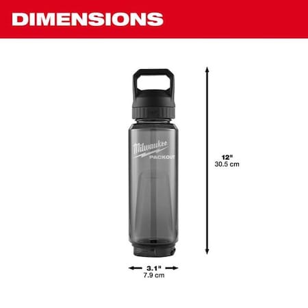 Milwaukee Tool PACKOUT 34oz Bottle with Chug Lid 48-22-8372B