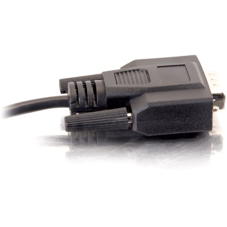 C2G C2G 3ft DB9 M/M Cable - Black - DB-9 Male Serial - DB-9 Male Serial - 3ft - Black 25220