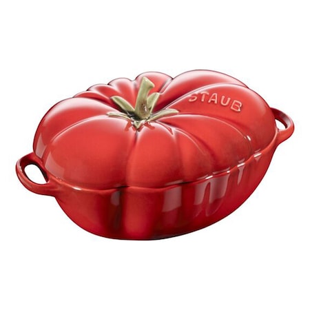 Staub Ceramic 16-oz Petite Tomato Cocotteand, Cherry 1004997