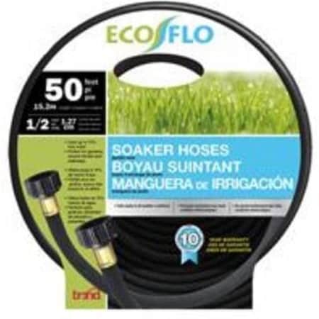 Bond Manufacturing .63 in. X 50 ft. Soaker Hose - Black 989688