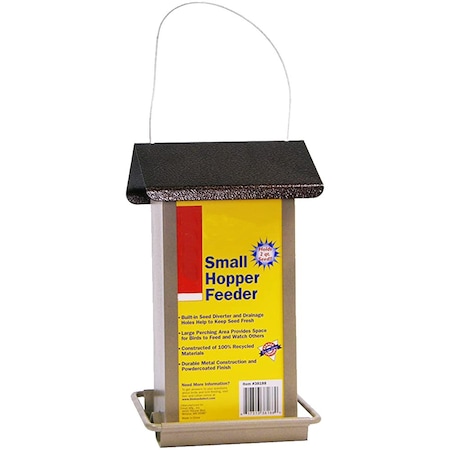 Zenport Small Hanging Metal Hopper Feeder Z38188
