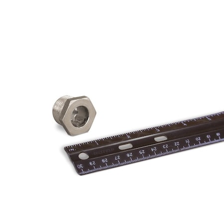 Oil-Rite Fused Window Sights - 1/2in. NPT, 15/16in., Stainless Steel, Not Applicable, 19/32in. A2890-13