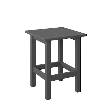 Polybird MODERN END TABLE      CHARCOAL POLYBIRD P66