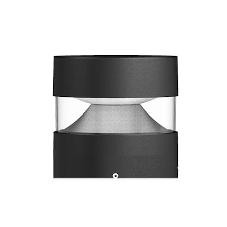 Westgate G2 BOLLARD HEAD MODEL 102F 2in LENS SELECT 24/19/14W 30/40/50K, BK, 14W/19W/24W, 30K/40K/50K, Black BOL-G2-102F-MCTP-BK