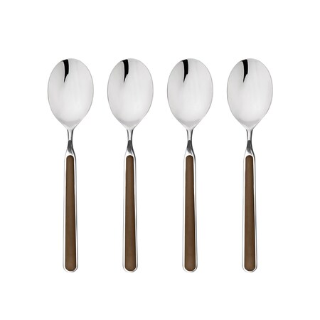 Mepra Fantasia American Coffee Spoon Set - 4 Pcs. - Tobacco 10M644426