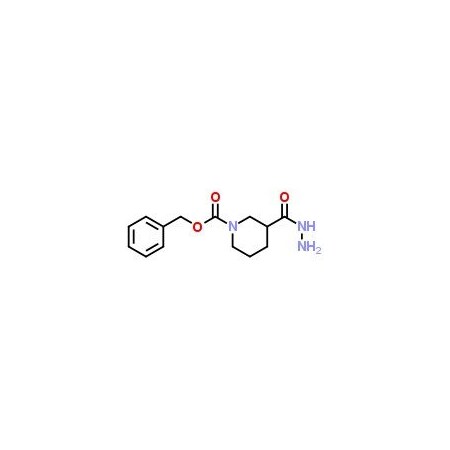 Ak Scientific 3-Hydrazinocarbonyl-piperidine-1-carboxylic acid benzyl ester (5g), CAS 1396968-12-9 B104-5g