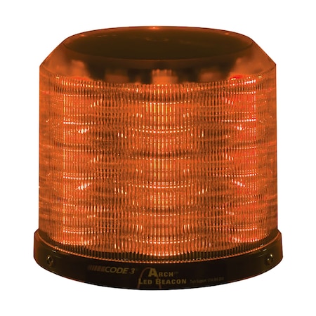 Code 3 Arch 18-LED Beacon, Amber Lens And LEDs A18-A