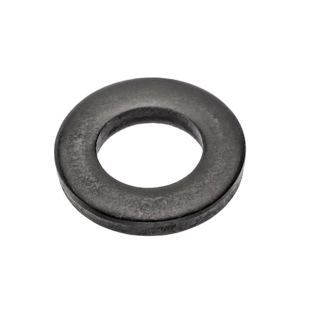 Zoro Select Flat Washer, For Screw Size M10 , Stainless Steel Black Oxide Finish Z8810-SS-BX