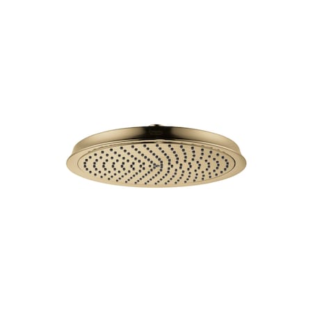 Hansgrohe Raindance Classic Showerhead 240 1-Jet PowderRain, 1.75 GPM in Brushed Bronze 26920141