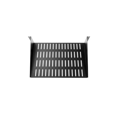 Cable Wholesale Rackmount Value Line Vented Shelf, 19 inch Rack 12 inch deep, 2U 61S1-22102