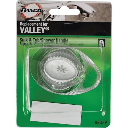 Danco Acrylic Silver Valley Single Replacement Silver Faucet Handle 88379