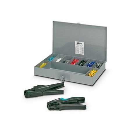 Phoenix Contact CRIMPSET 6 Assortment box metal 1202072