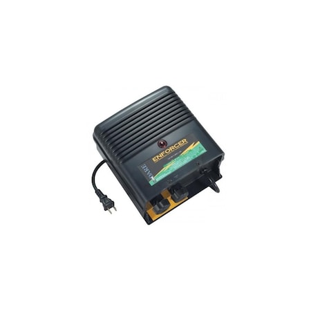 Dare Products Fence Energizer Enforcer Series 110 V Electric-Powered 100 acre Black Black DE400