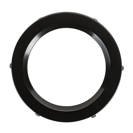 Keystone 8in Interchangeable Trim for 8A Slim Wafer Downlight, Matte Black KT-WDLED-8A-MB-TRIM