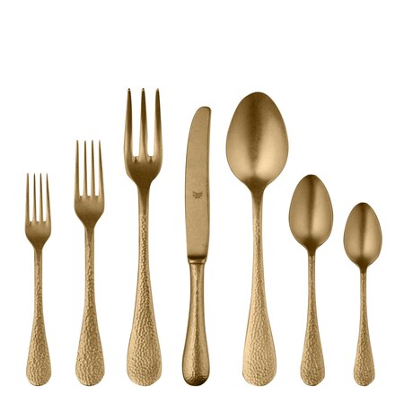 Mepra Epoque Pewter Flatware Set - 32 Pieces - Gold 106822032PO