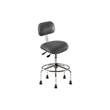 Biofit BioFit Operator Chair - Multi-functional Control - 21" to 28"H - Black Vinyl BTS-M-HG-FFAC-P28540 BLACK
