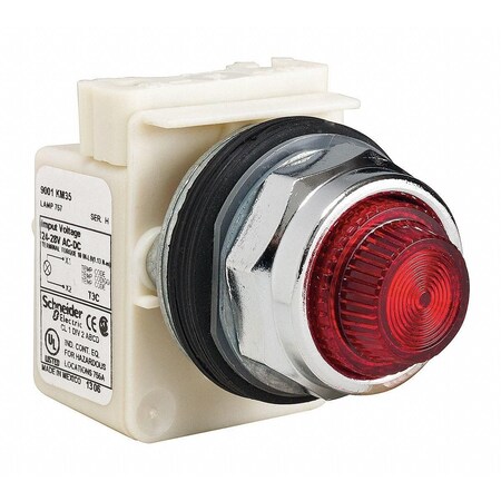 Square D PILOT LIGHT 28V 30MM TYPEK+OPT 9001KP35R31