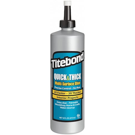 Franklin 16 Oz 2404 Titebond Quick & Thick Multi-Surface Glue 5001