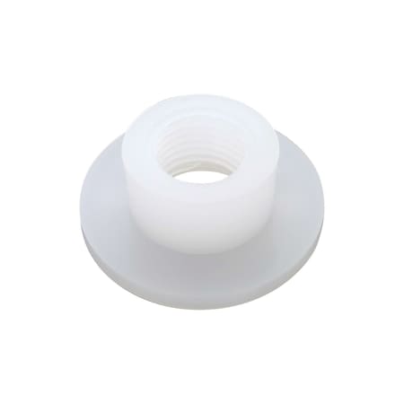 Icon Spin Fitting - Flush, .25in FPT, White 14799