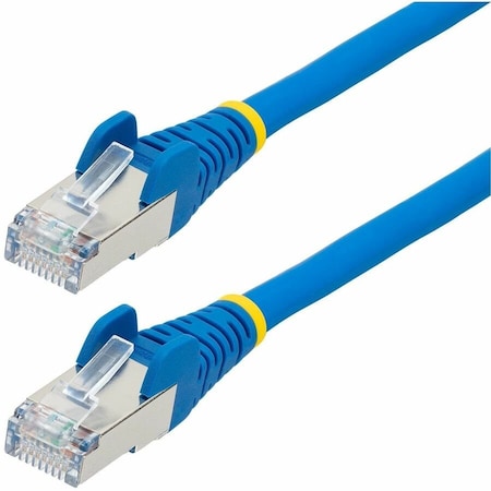 Startech.Com 50FT BLUE CAT6A ETHERNET CABLE, SNAGLESS RJ45, 10G, 100W POE, S/FTP, LSZH, 27AWG NLBL-50F-CAT6A-PATCH