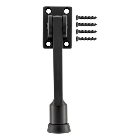 National Hardware 238 Series Door Stop, 2.87 in Projection, Zinc, Matte N830-569