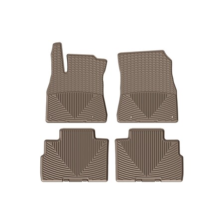 Weathertech Tan, Front and Rear All Weather Floor Mats W544TN-W545TN
