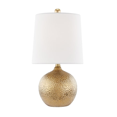 Mitzi Heather 1 Light Table Lamp 10 In. Gold HL364201-GD