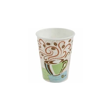 Dixie CUP, HOT, PERFCTOUCH, 8OZ, 25CT, 25PK 5338DX