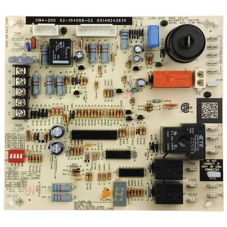 Rheem Parts Integrated Furnace Control Board (IFC), Steel/Copper 62-104058-02