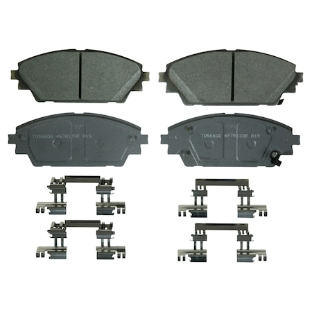 Wagner Brakes Disc Brake Pad Set-QC1728 QC1728