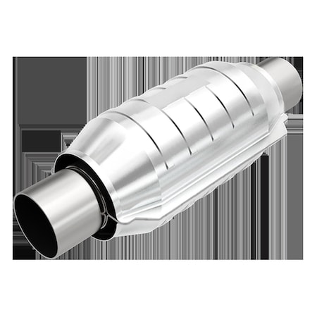 Magnaflow Exhaust 54305 Pre OBD-II Polished Universal Catalytic Converter M66-54305