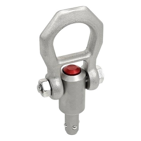 J.W. Winco GN1130-10-25-NI LIFTING PIN STAINLESS 1130-10-25-NI